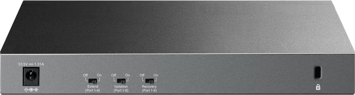 TP-Link LS100 LiteWave Desktop Gigabit Switch, 9x RJ-45, 1x SFP, 61W PoE+