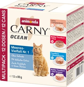 animonda Carny Ocean Thunfisch und Meeresfrüchte, 1.92kg (24x 80g)
