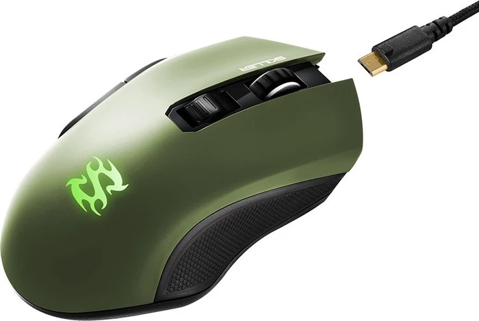 Sharkoon Skiller SGM3 grün, USB