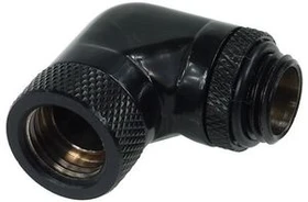 Alphacool HF Winkeladapter 90° G1/4", deep black