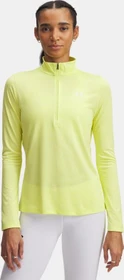 Under Armour Tech Twist Half Zip Funktionsshirt langarm high vis yellow/white (Damen)