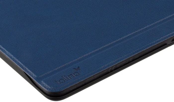 Gecko Covers Slimfit Schutztasche für epos 3, Kunstleder, blau