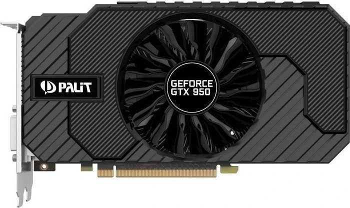 Palit GeForce GTX 950 StormX, 2GB GDDR5, 2x DVI, HDMI, DP