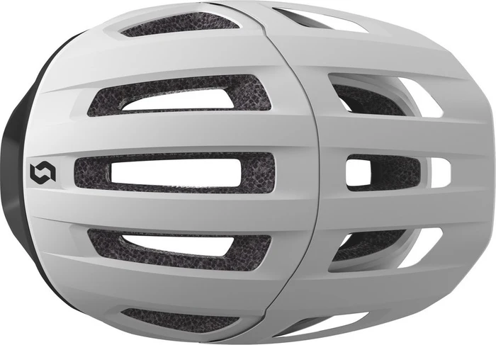 Scott Tago Plus CE Helm weiß/schwarz
