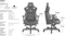 Anda Seat Kaiser 3 Premium L Gamingstuhl, braun Vorschaubild