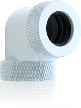 Raijintek Pelias D140906 L-Verbinder 90° 14mm, weiß, 6er-Pack