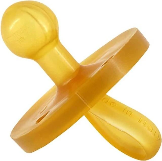Büttner-Frank Goldisauger Naturform M Schnuller, 6-12M, Naturkautschuk