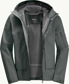 Jack Wolfskin Wandermood 3L Funktionsjacke slate green (Herren)