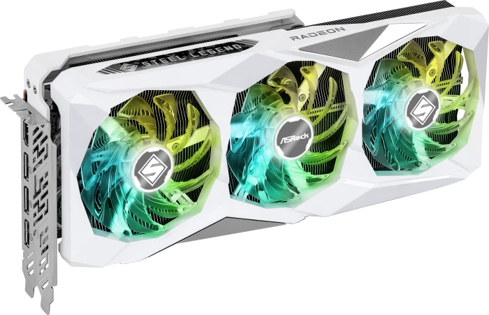 ASRock Radeon RX 7900 GRE Steel Legend 16GB OC, RX7900GRE SL 16GO, 16GB GDDR6, HDMI, 3x DP