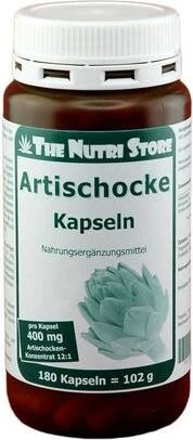 The Nutri Store Artischocke 400 Kapseln, 180 Stück