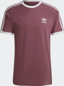 adidas Adicolor Classics 3-Streifen T-Shirt kurzarm burgundy (Herren)