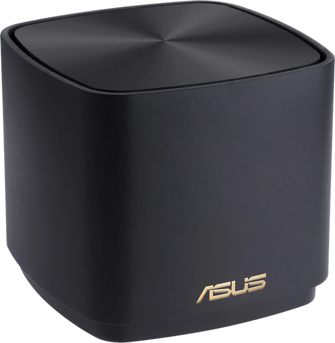 ASUS ZenWiFi AX Mini XD4 Plus, AX1800, schwarz, Router und Repeater Set, 2er-Bundle