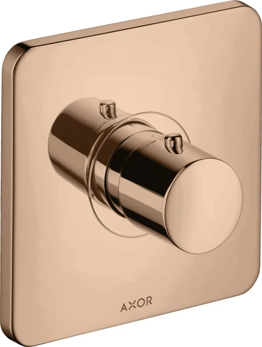 Hansgrohe Axor Citterio M Thermostat polished red gold