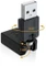 DeLOCK USB 2.0 Adapter, USB-A [Stecker] auf USB-A [Buchse], mit Drehgelenk Vorschaubild