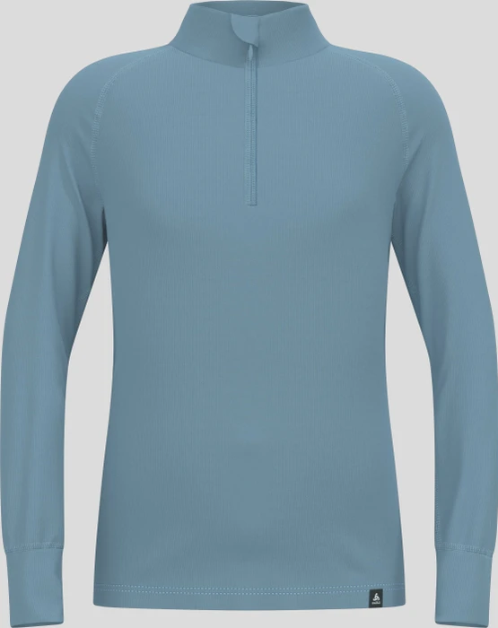Odlo Active Warm Eco Half-Zip Funktionsshirt langarm provincial blue (Junior)