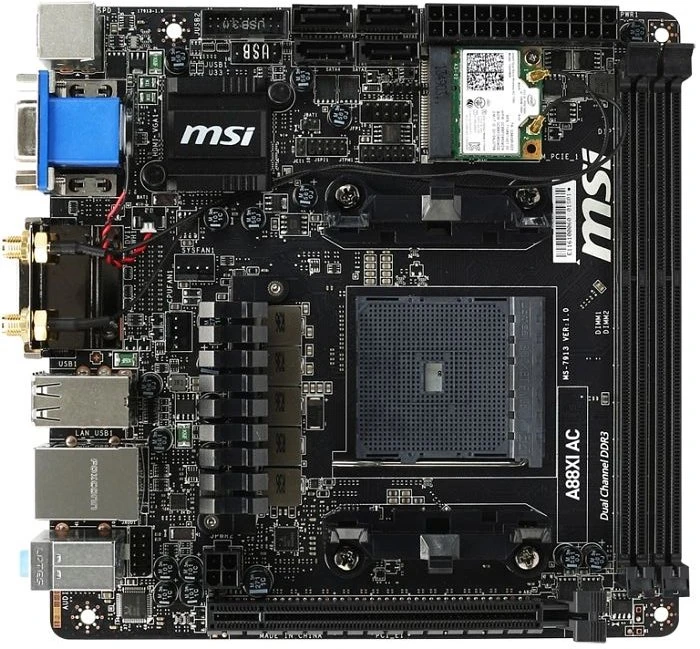 MSI A88XI AC (AMD FM2+)