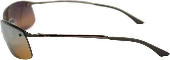 Ray-Ban RB3183 Top Bar 63mm braun/polarized braun (Herren)