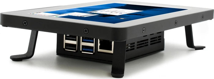 KKSB Gehäuse für Raspberry Pi 5, Desktop Orientation, schwarz