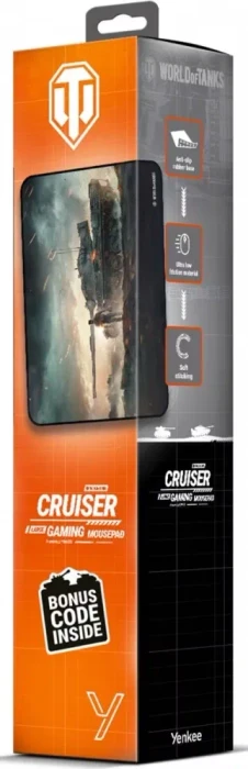 Yenkee Cruiser WT47 Mauspad, 470x350mm, World of Tanks Edition