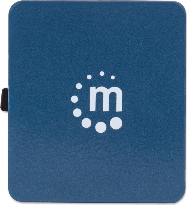 Manhattan Micro USB-Hub, 4x USB-A 2.0, USB-A 2.0 [Stecker]