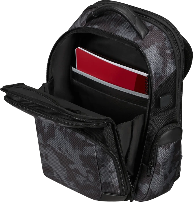 Samsonite Pro-DLX 6, Rucksack, expandable, 15.6", camouflage