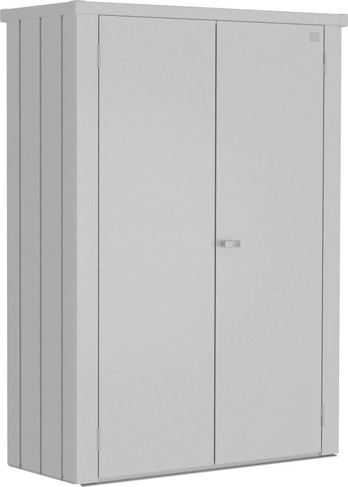 Biohort Geräteschrank Romeo M High silber-metallic