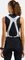 Odlo Zeroweight Tights Bib Fahrradhose kurz schwarz/weiß (Damen) Vorschaubild