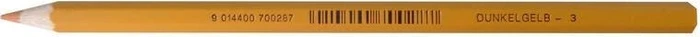 Jolly Supersticks Classics Buntstift dunkelgelb, Kartonetui, 12er-Pack (3000-0315)