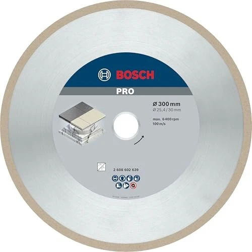 Bosch Professional Best for Ceramic Diamanttrennscheibe, 300x2.8x25.4mm, 1 Stück