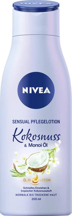 Nivea Sensual Kokosnuss & Monoi Öl Body Lotion, 200ml