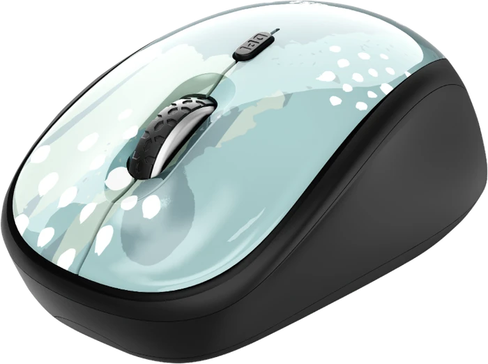 Trust Yvi Wireless Mouse Blue Brush, USB