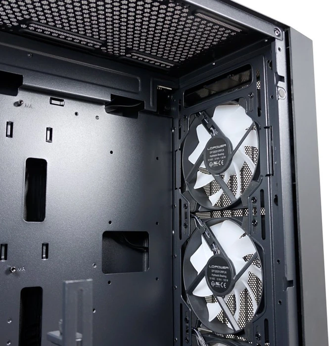 LC-Power Gaming 810B Dark_Crawler_X, schwarz, Glasfenster