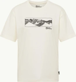 Jack Wolfskin Cordillera T-Shirt kurzarm cotton white (Damen)
