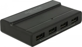 DeLOCK USB-Hub, 4x USB-A 3.1, USB-C 3.1 [Buchse]