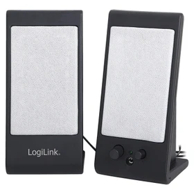 LogiLink Aktivlautsprecher 2.0 Stereo schwarz