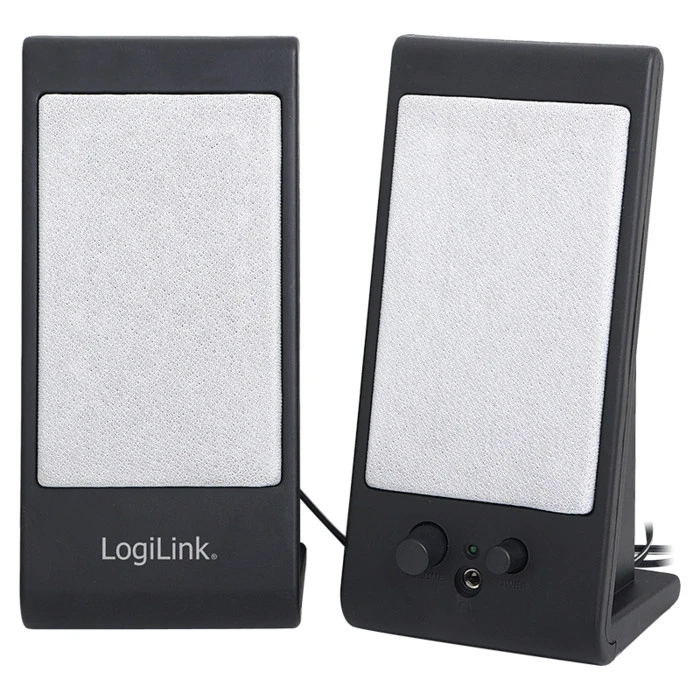 LogiLink Aktivlautsprecher 2.0 Stereo schwarz