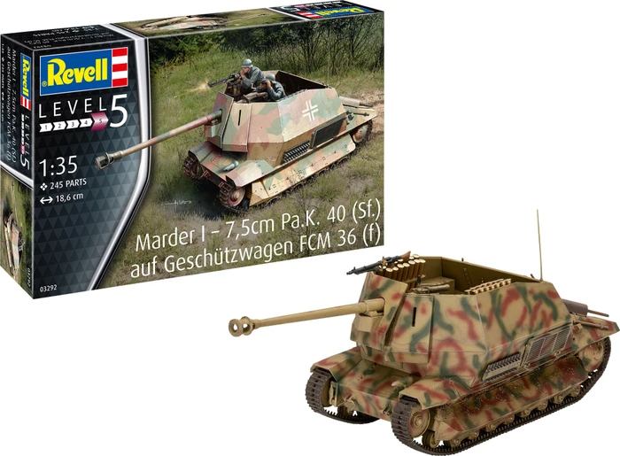 Revell Marder I on FCM 36 base