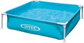 Intex Mini Frame Pool rechteckig 122x122x30cm blau