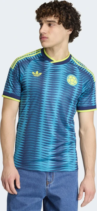 adidas FIFA WM 2026 Kolumbien Authentic Auswärtstrikot kurzarm mystery petrol/team navy blue 2 (Herren)