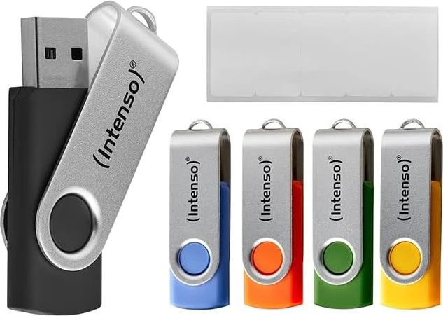 Intenso Basic Line Multipack 8GB, USB-A, USB 2.0, 5er-Pack