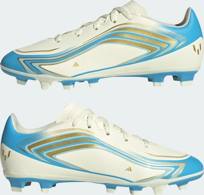 adidas F50 Messi Club FG/MG ivory/semi blue burst/icey blue (Junior)