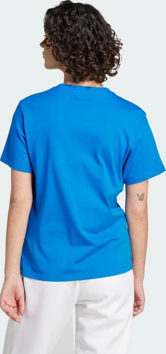 adidas Adicolor Classics Trefoil T-Shirt kurzarm blue bird (Damen)