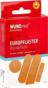 WUNDmed Europflaster 4 Größen, 20 Stück