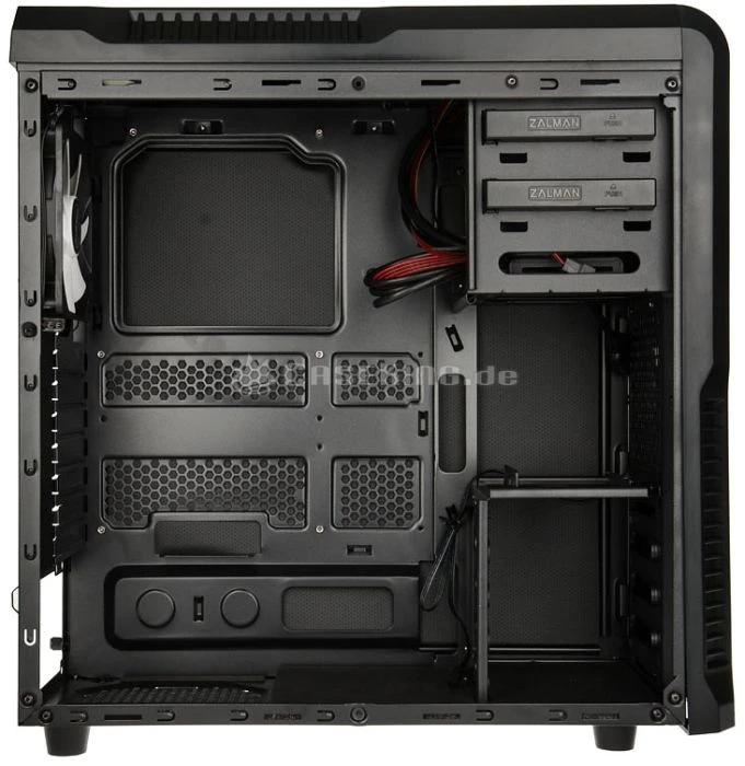 Zalman Z3 schwarz, schallgedämmt