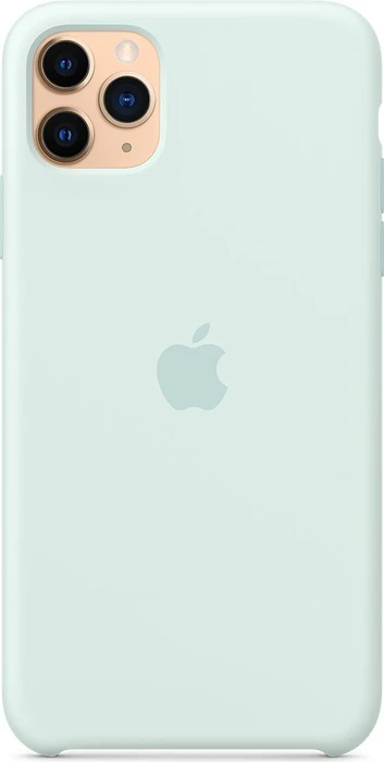 Apple Silikon Case für iPhone 11 Pro Max Meerschaum