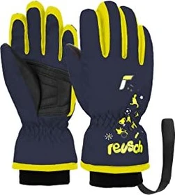 Reusch Vollfinger Handschuhe dress blue/safety yellow (Junior)