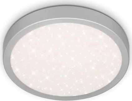Briloner Runa Sternenhimmel LED Deckenleuchte 18W 28cm silber