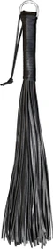 XX-Dreamstoys Peitsche mit 48 Rindslederriemen schwarz