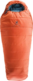 Deuter Starlight Pro Mumienschlafsack paprika/slateblue (Junior)