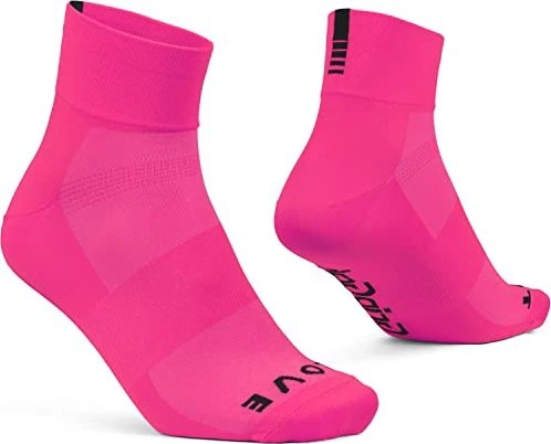 GripGrab Lightweight SL Short Fahrradsocken rosa